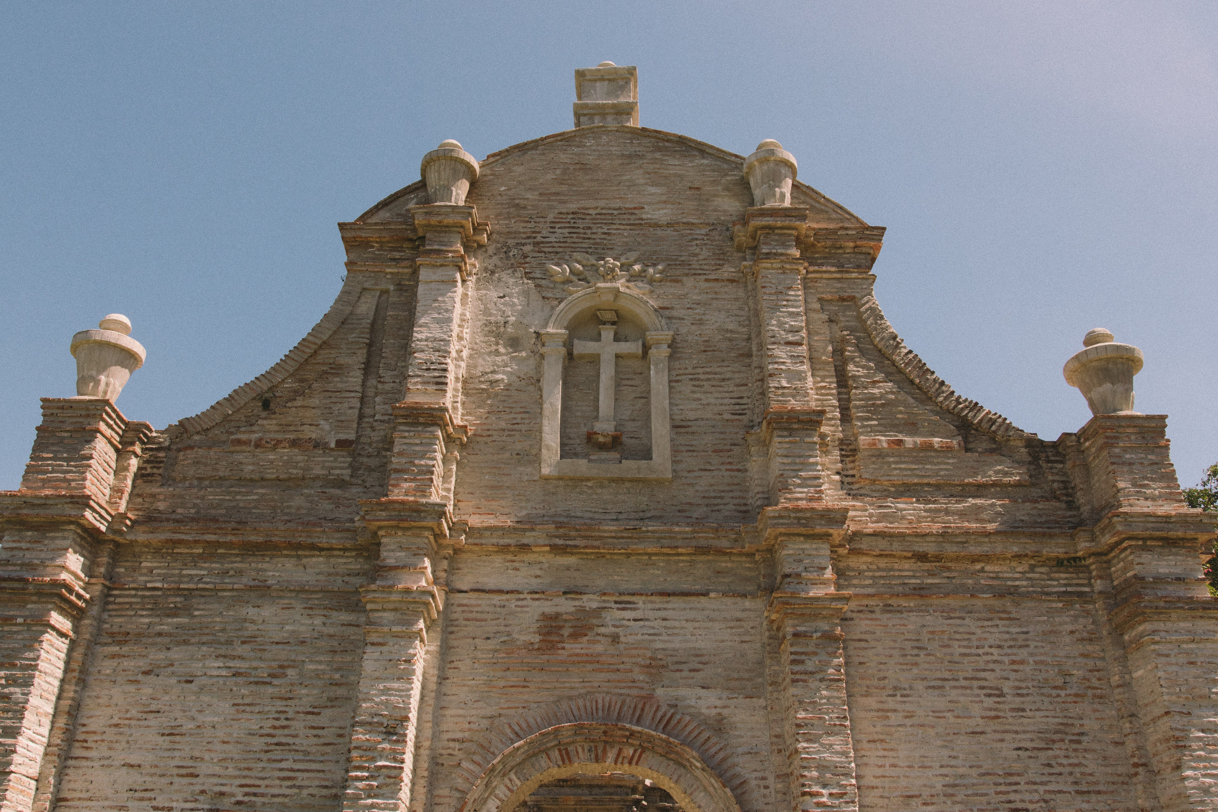 Exterior of a Brick Church